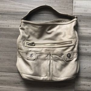 Marc By Marc Jacobs Gray Leather Large Hobo